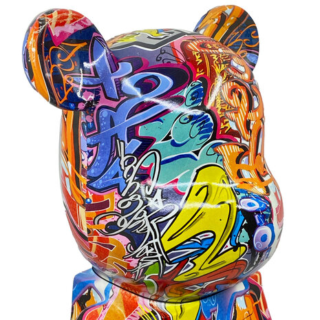 Melting Pot - Beeld Design Beer met Unieke Graffiti Print 20x50cm