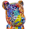 Melting Pot - Beeld Design Beer met Unieke Graffiti Print 20x50cm