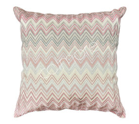Colmore - Sierkussen Chevron Pastel Multicolor Katoen 50x50cm Colmore - Sierkussen Chevron Pastel Multicolor Katoen 50x50cm