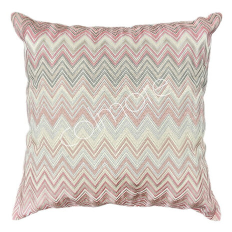 Colmore - Sierkussen Chevron Pastel Multicolor Katoen 50x50cm