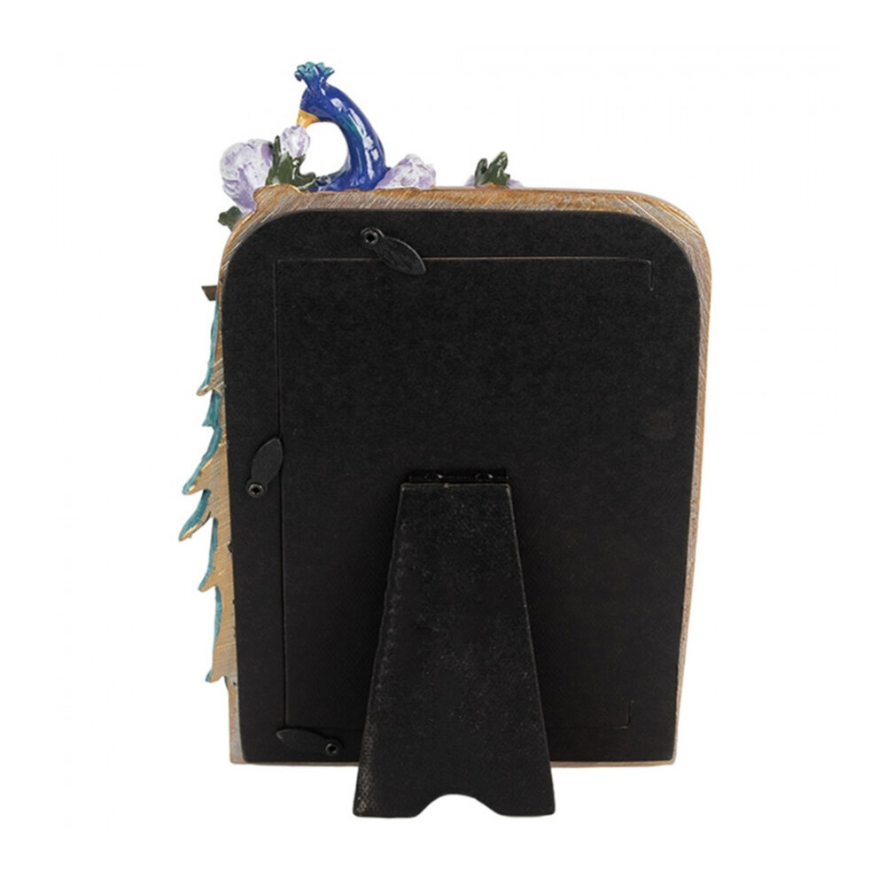 Melting Pot - Fotolijstje Pauw Fuchsia Multicolor 15x22cm - foto 10x15cm