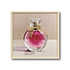 Schilderij Parfum Fles Rond met 3-D Strik 40x40cm ingelijst Schilderij Parfum Fles Rond met 3-D Strik 40x40cm ingelijst