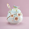 Werns - Theeset Vogels en Bloemen Multicolor - Theepot-Melkkan-Suikerpot Werns - Theeset Vogels en Bloemen Multicolor - Theepot-Melkkan-Suikerpot