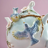 Werns - Theeset Vogels en Bloemen Multicolor - Theepot-Melkkan-Suikerpot Werns - Theeset Vogels en Bloemen Multicolor - Theepot-Melkkan-Suikerpot