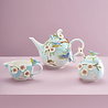 Werns - Theeset Vogels en Bloemen Multicolor - Theepot-Melkkan-Suikerpot Werns - Theeset Vogels en Bloemen Multicolor - Theepot-Melkkan-Suikerpot