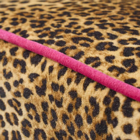 Werns - Fauteuil Jungle Love Panter 77x76x83cm fuchsia bies
