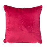 Colmore - Sierkussen Fuchsia Fluweel 50x50cm Colmore - Sierkussen Fuchsia Fluweel 50x50cm