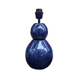 Colmore - Tafel Lamp Indigo Blauw Metaal 21x40cm geëmailleerd Colmore - Tafel Lamp Indigo Blauw Metaal 21x40cm geëmailleerd