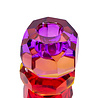 Werns - Kandelaar-Waxinehouder Kristal Fuchsia-Helder-Oranje Glas 6x10cm Werns - Kandelaar-Waxinehouder Kristal Fuchsia-Helder-Oranje Glas 6x10cm