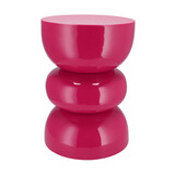 Melting Pot - Bijzettafel & Kruk Sephora Jolly Fuchsia Metaal 32x45cm