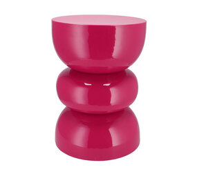 Melting Pot - Bijzettafel & Kruk Sephora Jolly Fuchsia Metaal 32x45cm Melting Pot - Bijzettafel & Kruk Sephora Jolly Fuchsia Metaal 32x45cm