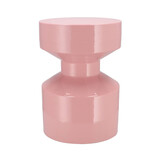 Melting Pot - Bijzettafel & Kruk Sephora Pink Metaal 30x38cm Melting Pot - Bijzettafel & Kruk Sephora Pink Metaal 30x38cm