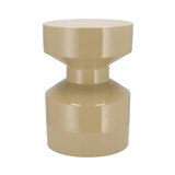 Melting Pot - Bijzettafel & Kruk Sephora Sand Metaal 30x38cm