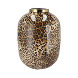 Melting Pot - Vaas Julie  Panter Metaal 28x36cm Melting Pot - Vaas Julie  Panter Metaal 28x36cm