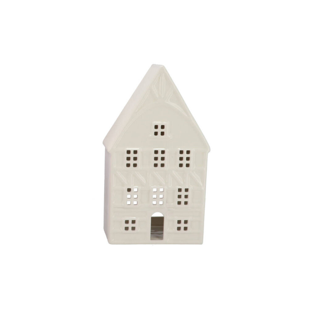 Melting Pot - Waxinelicht Huisje Jolie Keramiek 10x19cm 3 kleuren Melting Pot - Waxinelicht Huisje Jolie Keramiek 10x19cm 3 kleuren