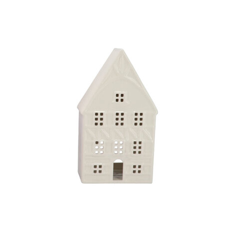 Melting Pot - Waxinelicht Huisje Jolie Keramiek 10x19cm 3 kleuren Melting Pot - Waxinelicht Huisje Jolie Keramiek 10x19cm 3 kleuren