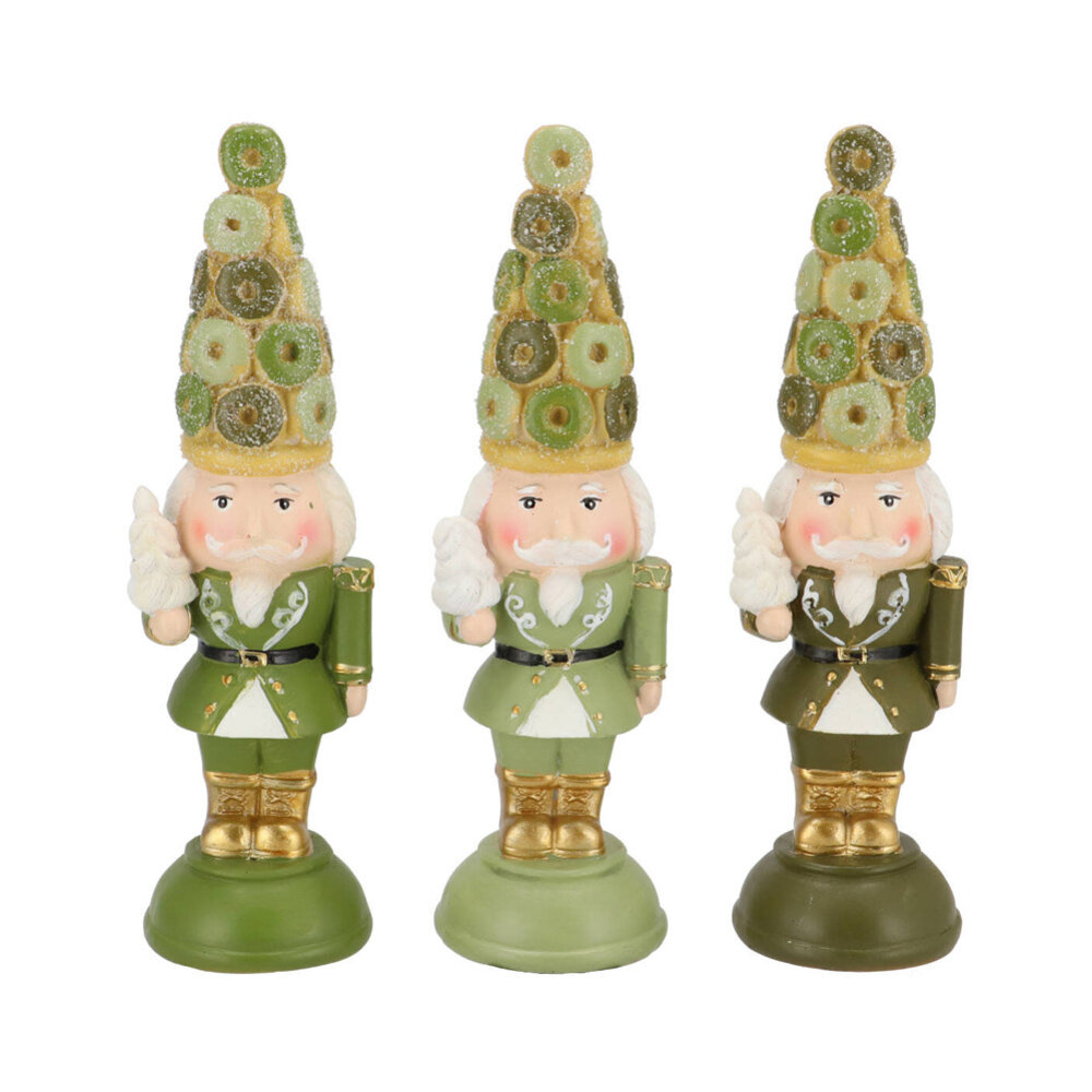 Melting Pot - Beeld Notenkraker Candy Green 10x31cm 3 tinten Melting Pot - Beeld Notenkraker Candy Green 10x31cm 3 tinten