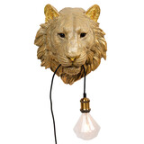 Melting Pot - Wand Lamp Tijger Goud Resin 37x31x33cm