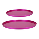 Melting Pot - Dienblad Jolly Fuchsia Metaal in 2 maten Melting Pot - Dienblad Jolly Fuchsia Metaal in 2 maten