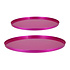 Dienblad Jolly Fuchsia Metaal in 2 maten Dienblad Jolly Fuchsia Metaal in 2 maten
