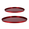 Melting Pot - Dienblad Jolly Rood Metaal in 2 maten Melting Pot - Dienblad Jolly Rood Metaal in 2 maten