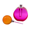 Colmore - Parfumfles Votief Oranje-Fuchsia Kristal Glas 8x14cm Colmore - Parfumfles Votief Oranje-Fuchsia Kristal Glas 8x14cm