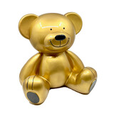 Melting Pot - Beeld Design Teddy Beer Zittend Goud 35x29cm Melting Pot - Beeld Design Teddy Beer Zittend Goud 35x29cm