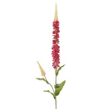 Melting Pot - Kunstbloem Hyssop Fuchsia op Steel 84cm