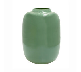 Melting Pot - Vaas Artic Licht-Groen Glas 21x29cm Melting Pot - Vaas Artic Licht-Groen Glas 21x29cm