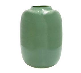 Melting Pot - Vaas Artic Licht-Groen Glas 25x35cm Melting Pot - Vaas Artic Licht-Groen Glas 25x35cm