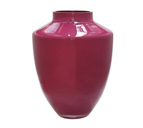 Melting Pot - Vaas Tugela Bordeaux-Mauve Glas 28x35cm Melting Pot - Vaas Tugela Bordeaux-Mauve Glas 28x35cm