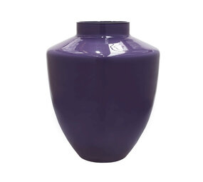 Melting Pot - Vaas Tugela Donker-Paars 24x29cm Melting Pot - Vaas Tugela Donker-Paars 24x29cm