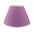 Lampenkap Conisch Lila Geplooid 40x30cm