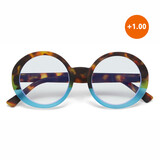 Okkia - Leesbril LAURA Round Havana Blue OK024HB