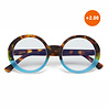 Okkia - Leesbril LAURA Round Havana Blue OK024HB Okkia - Leesbril LAURA Round Havana Blue OK024HB