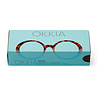 Okkia - Leesbril LAURA Round Havana Blue OK024HB Okkia - Leesbril LAURA Round Havana Blue OK024HB