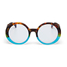 Okkia - Leesbril LAURA Round Havana Blue OK024HB Okkia - Leesbril LAURA Round Havana Blue OK024HB