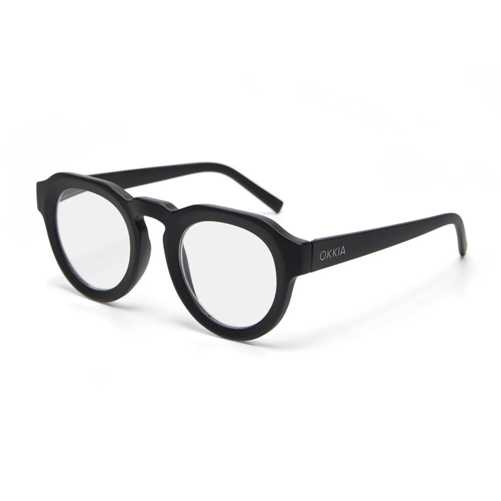 Okkia - Leesbril ZENO Round Black OK042BK