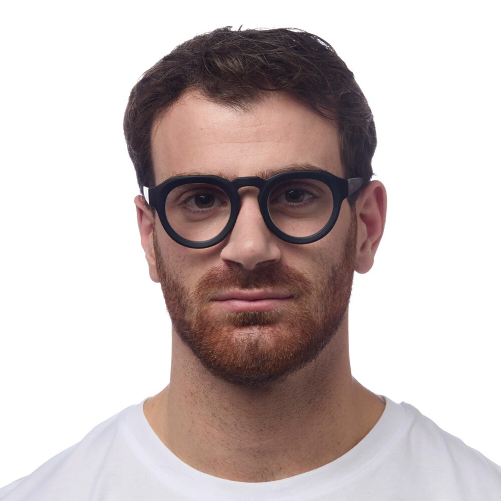 Okkia - Leesbril ZENO Round Black OK042BK