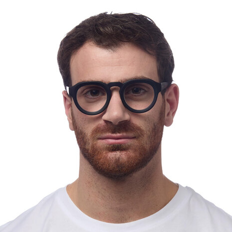 Okkia - Leesbril ZENO Round Black OK042BK