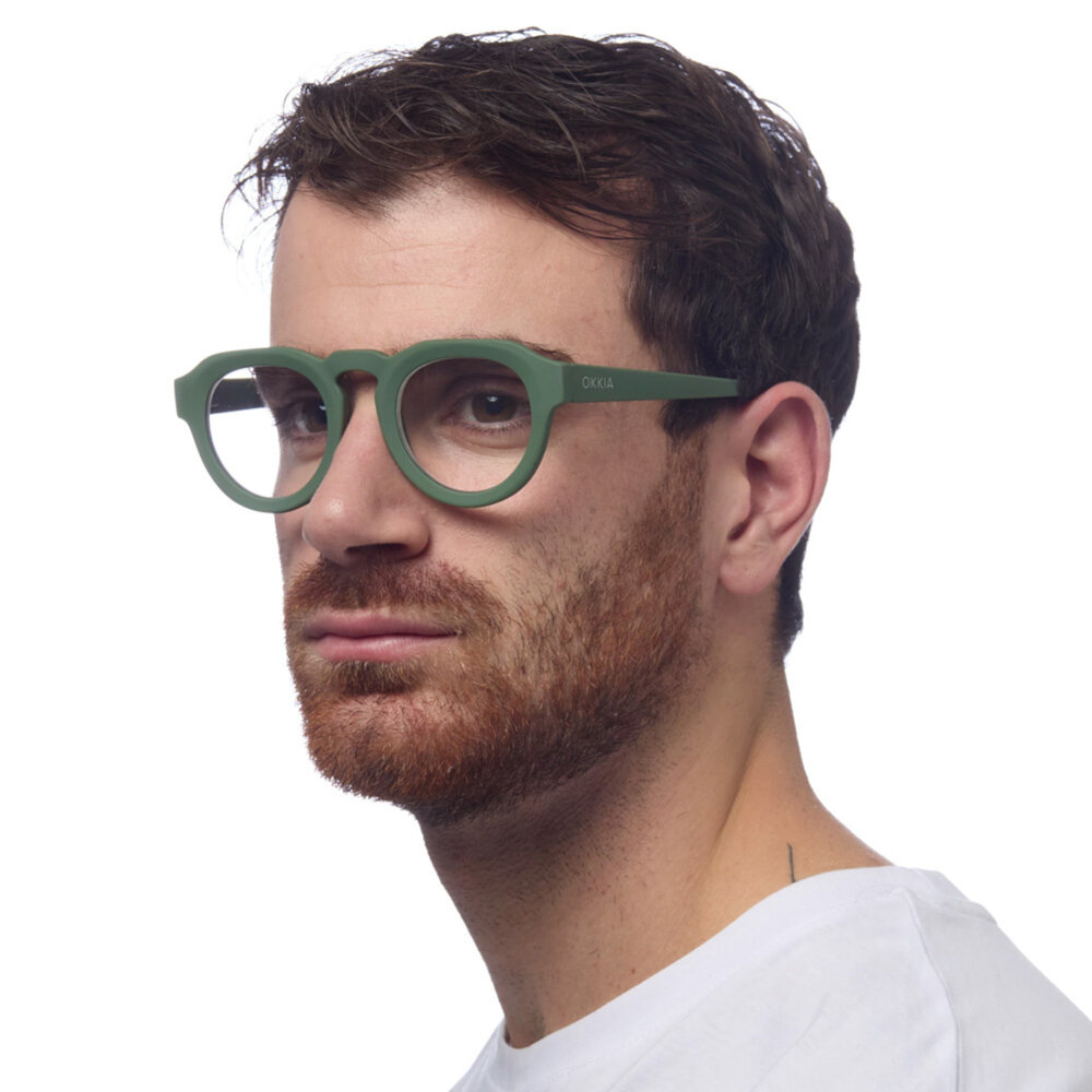 Okkia - Leesbril ZENO Round Green OK042GR