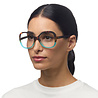 Okkia - Leesbril VERONA Butterfly Havana Blue OK049HB Okkia - Leesbril VERONA Butterfly Havana Blue OK049HB