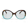 Okkia - Leesbril VERONA Butterfly Havana Blue OK049HB Okkia - Leesbril VERONA Butterfly Havana Blue OK049HB