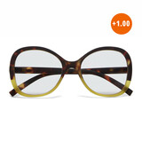Okkia - Leesbril VERONA Butterfly Havana Yellow OK049HY