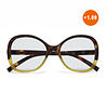 Okkia - Leesbril VERONA Butterfly Havana Yellow OK049HY Okkia - Leesbril VERONA Butterfly Havana Yellow OK049HY