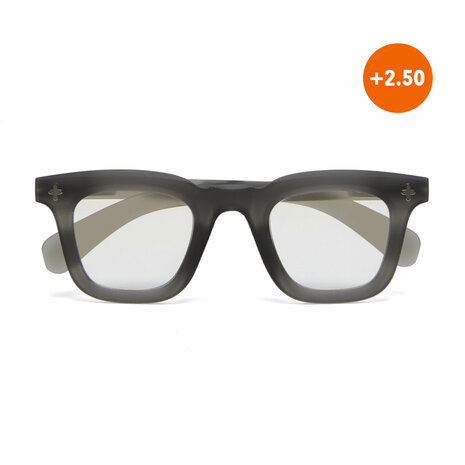 Okkia - Leesbril FIRENZE Square Translucent Smoke OK058TSM