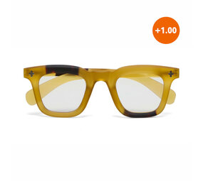 Okkia - Leesbril FIRENZE Square Yellow Havana OK058Y3H Okkia - Leesbril FIRENZE Square Yellow Havana OK058Y3H