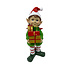 Beeld Kerst Elf Jongen Kado Multicolor 10x25cm Beeld Kerst Elf Jongen Kado Multicolor 10x25cm