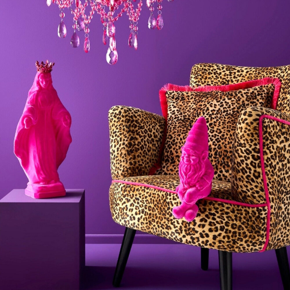 Werns - Beeld Madonna met Kroon Flock 23x52cm in 2 kleuren Werns - Beeld Madonna met Kroon Flock 23x52cm in 2 kleuren