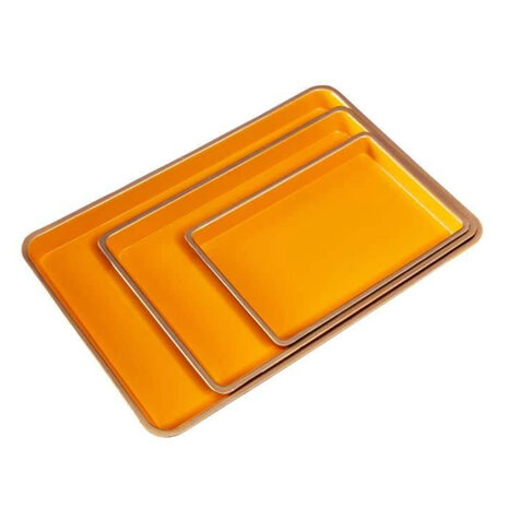 Werns - Set van 3 Dienbladen met Gouden Rand in 4 kleuren